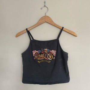 La La land Creative Co! Motorcycle tank top! Size M.